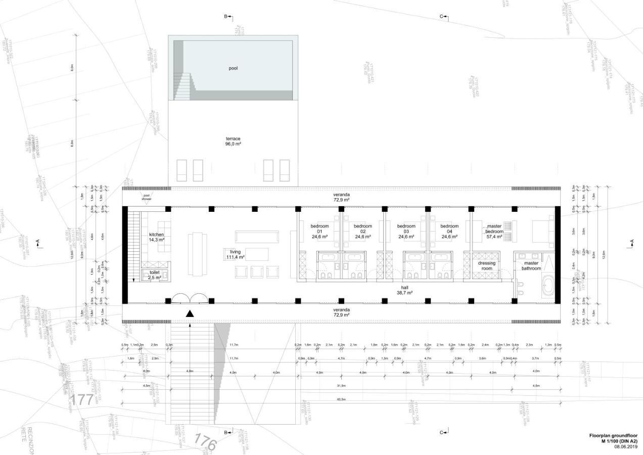 הוילה Calmasino Residenza Cavaion מראה חיצוני תמונה